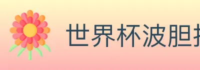 世界杯波胆推荐官方网站 logo